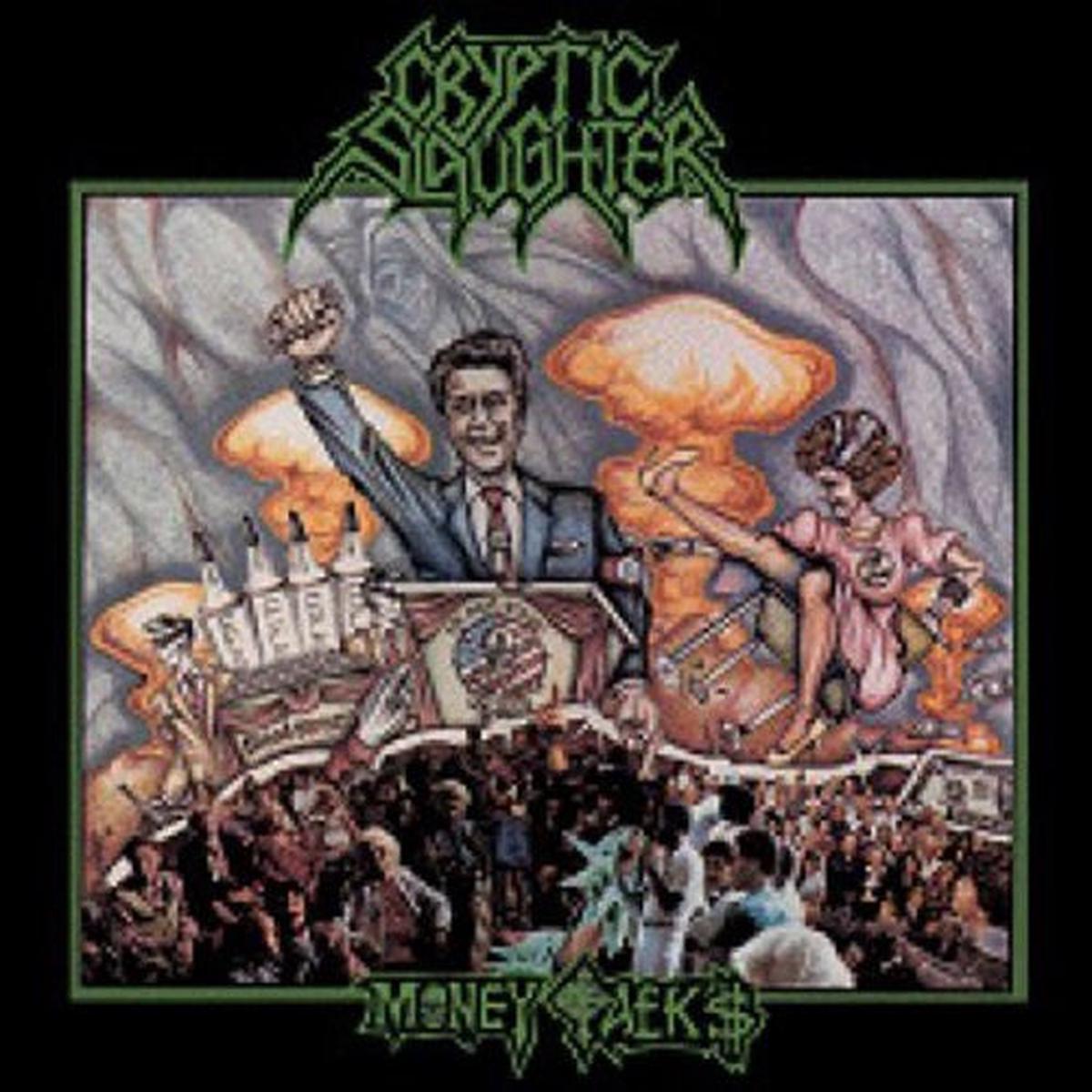 CRYPTIC SLAUGHTER MONEY TALKS LP VINYL 33RPM NEW – Default Title