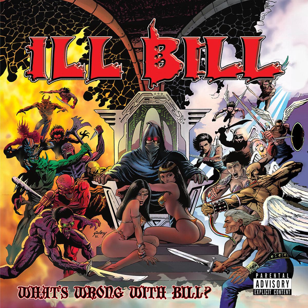 Ill Bill – What’s Wrong With Bill? – 20th Anniversary [Alternate Cover Opaque Apple Vinyl with OBI]