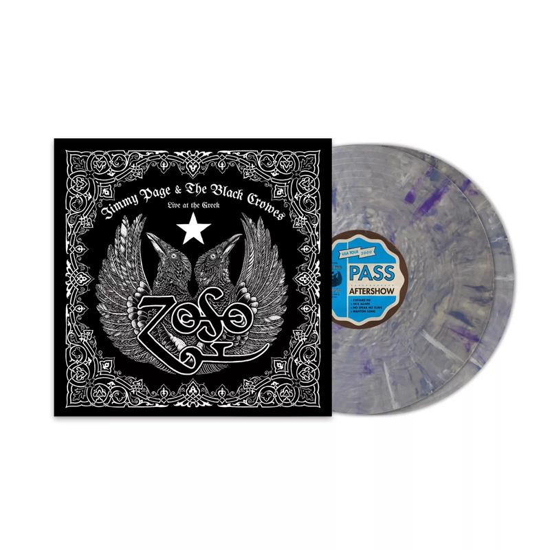 Jimmy Page & The Black Crowes – Live At The Greek (2Lp Indie Exclusive Splatter Gray) Vinyl New