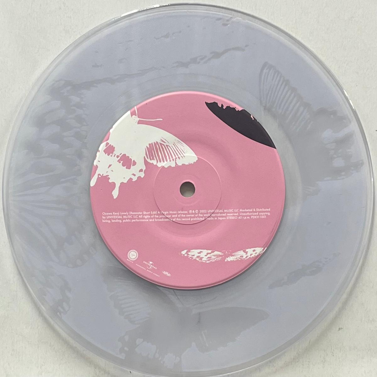 / Lovely (Remaster Short Edit) (Universal Music PDKV-1001, 7inch) Transparency Vinyl