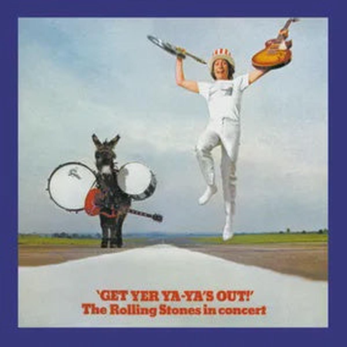 ROLLING STONES THE-GET YER YA-YA’S OUT! RED/ WHITE VINYL LP *NEW*