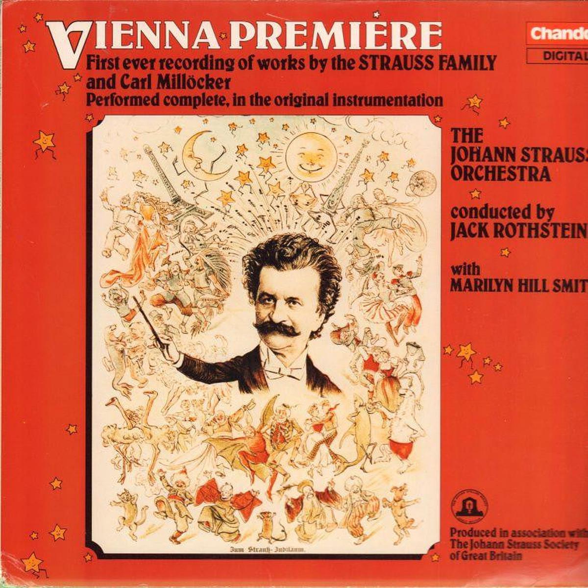 Vienna Premiere-Chandos-Vinyl LP-VG+/NM