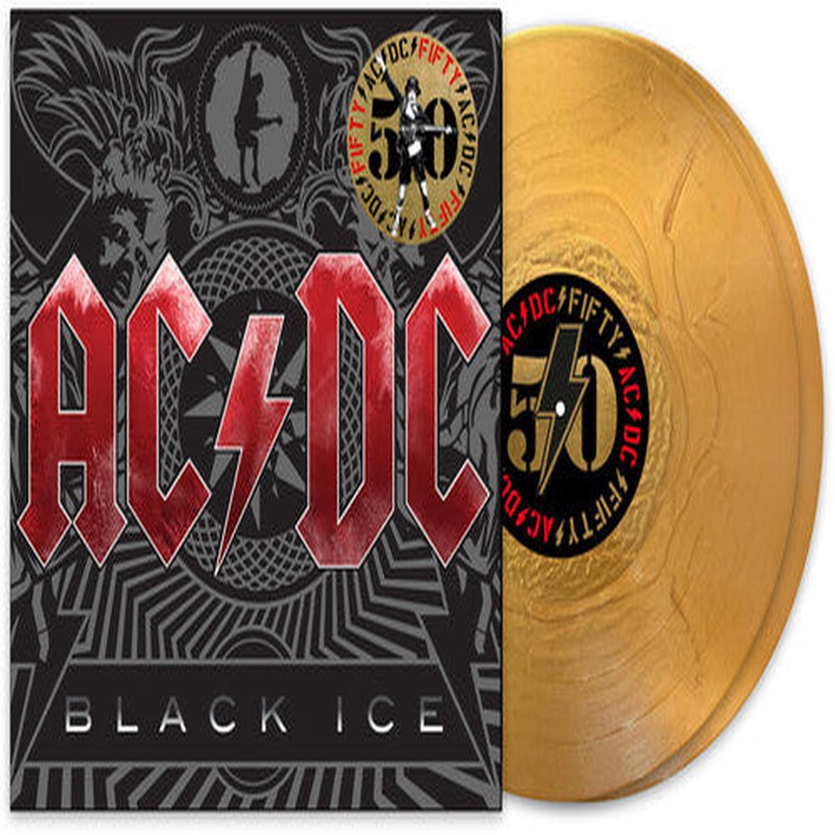 AC/DC Black Ice (50th Anniversary Edition, Gold Color Vinyl) (2 Lp) – Default Title