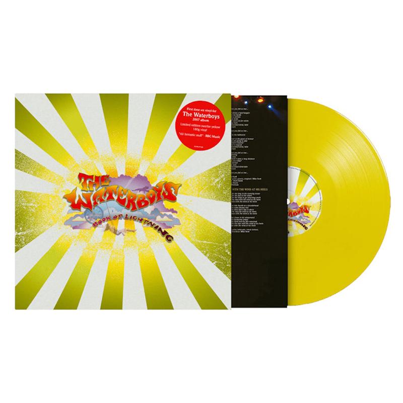 THE WATERBOYS – Book Of Lightning (2023 Reissue) – LP – Sunrise Yellow Vinyl