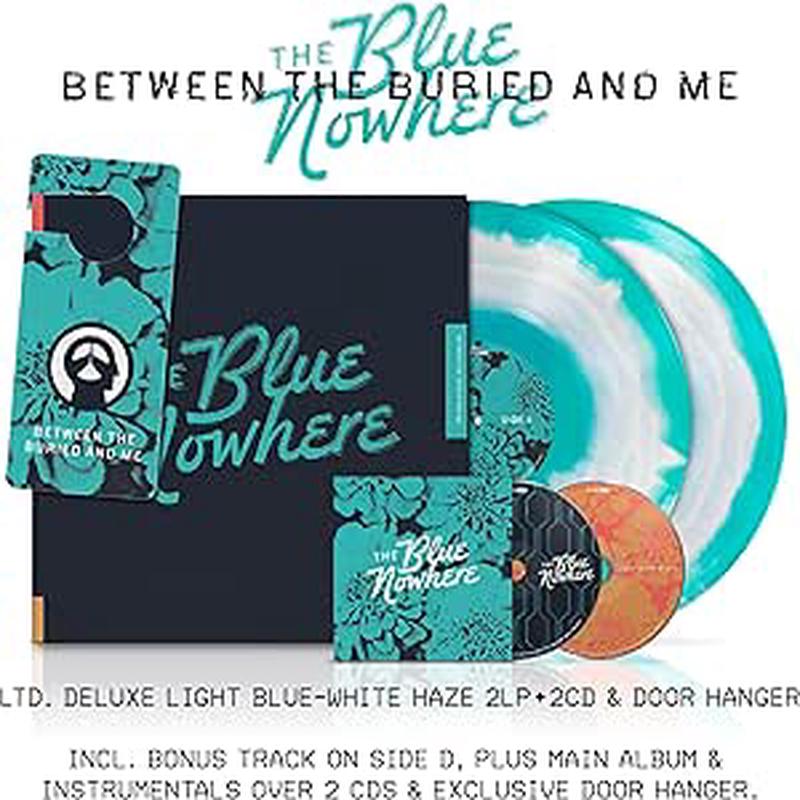 Between The Buried And Me – The Blue Nowhere (2Lp+Cd & Doorhanger Blue-White Haze ) Vinyl New