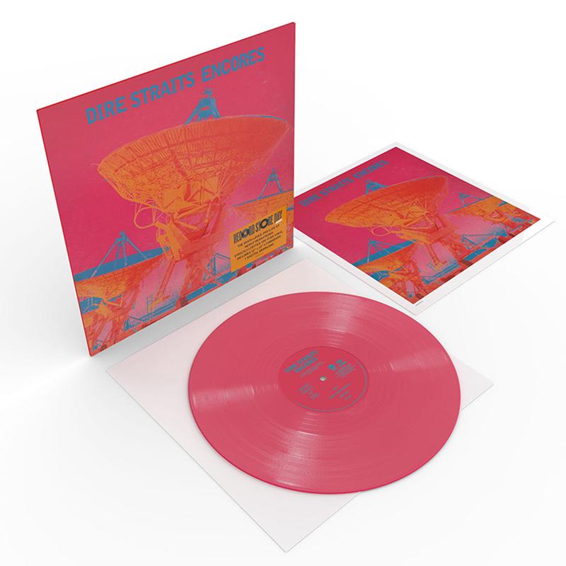 DIRE STRAITS – Encores (2021 Remaster) – 12″ EP – Transparent Pink Vinyl [BF2021-NOV 26]