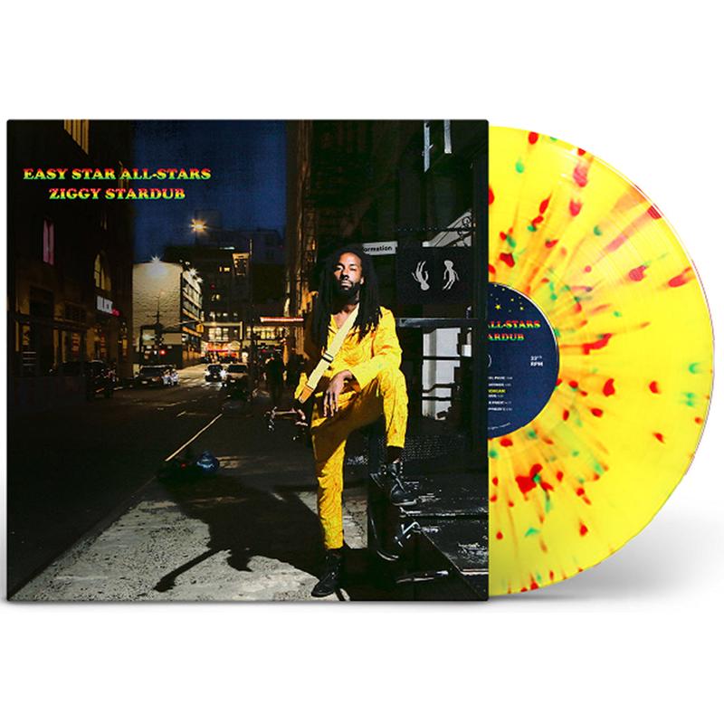 EASY STAR ALL-STARS – Ziggy Stardub – LP – Yellow with Red & Green Splatter Vinyl