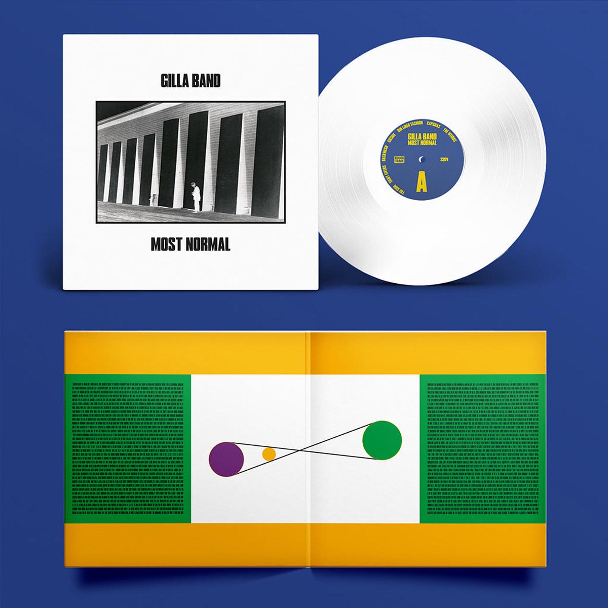GILLA BAND – Most Normal (Alternate Sleeve) – LP – Ireland Exclusive White Vinyl