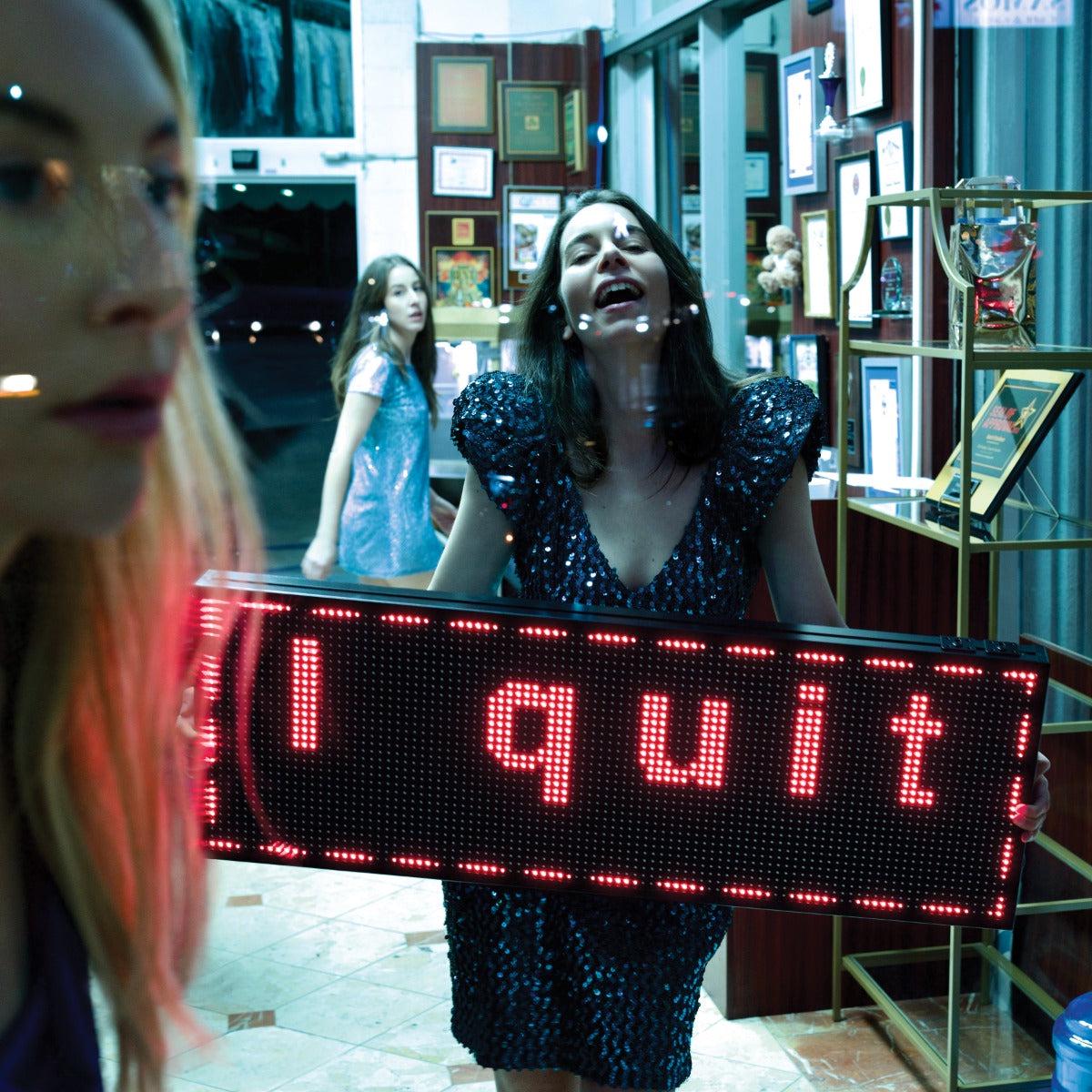"I Quit" Gatefold Metallic Silver 2xVINYL) | Mint (M) Mint (M) - - ALT/INDOIE *NEW/COLOR*