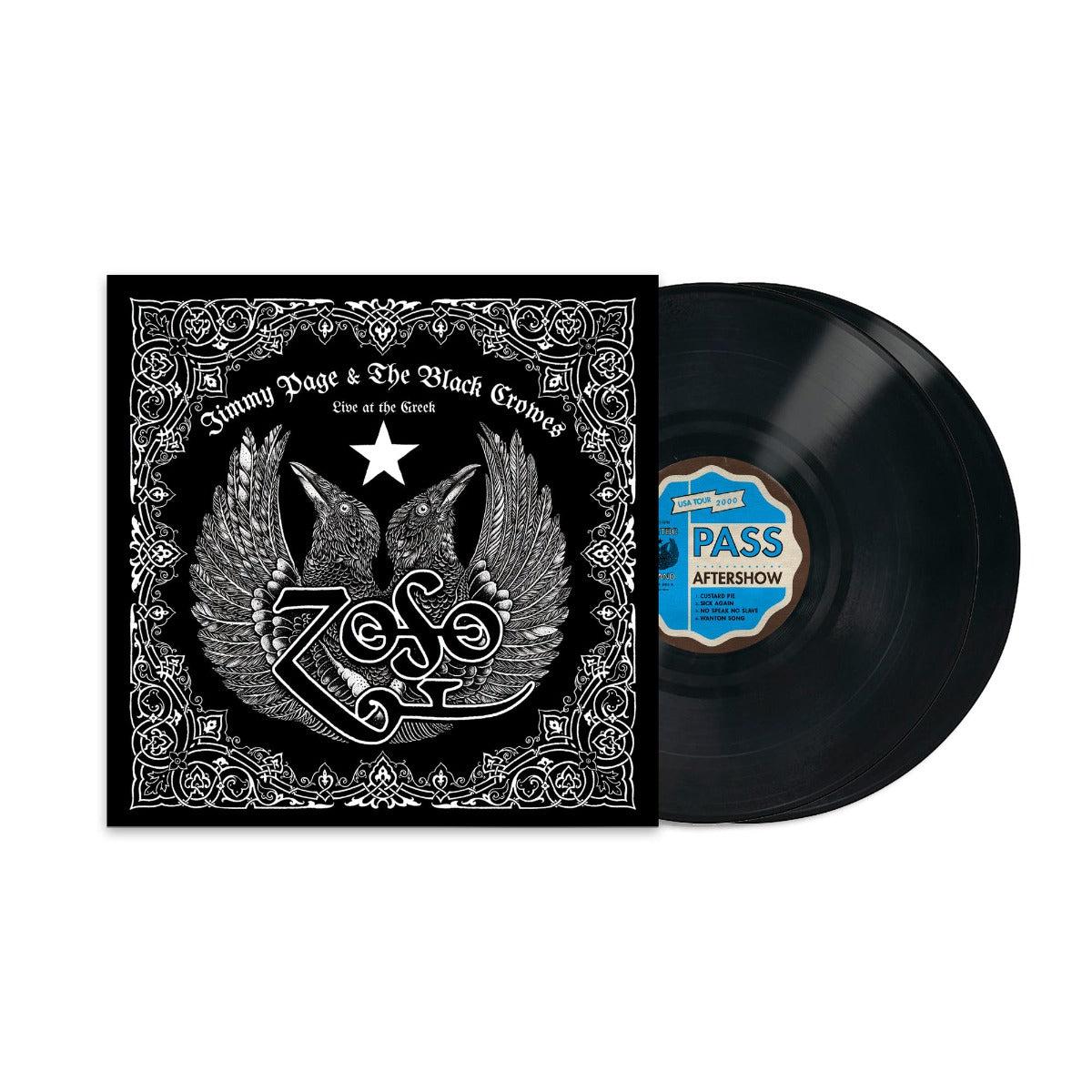 Jimmy Page & The Black Crowes Live At The Greek (Black) (2LP) – Default Title