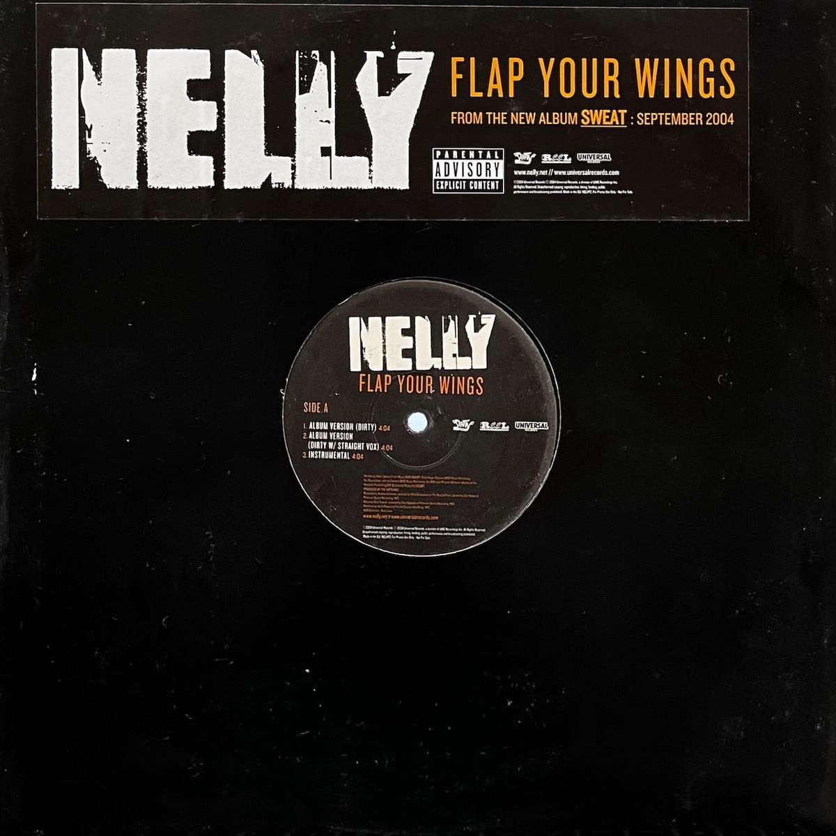 NELLY / Flap Your Wings (NELVP2, 12inch)