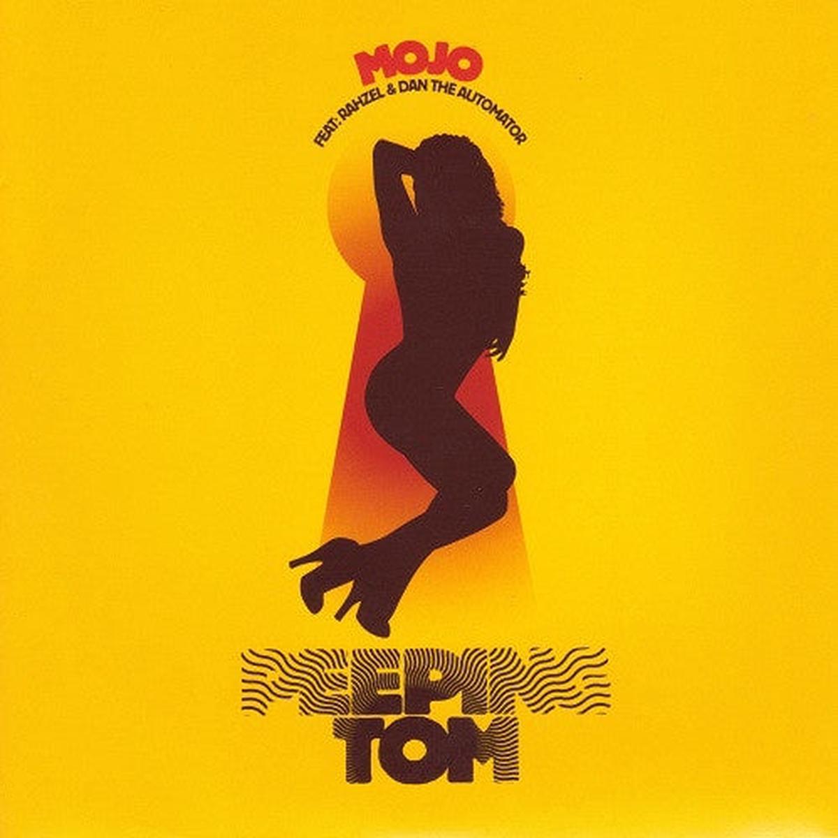 PEEPING TOM-MOJO 7   ORANGE VINYL VG+ COVER EX