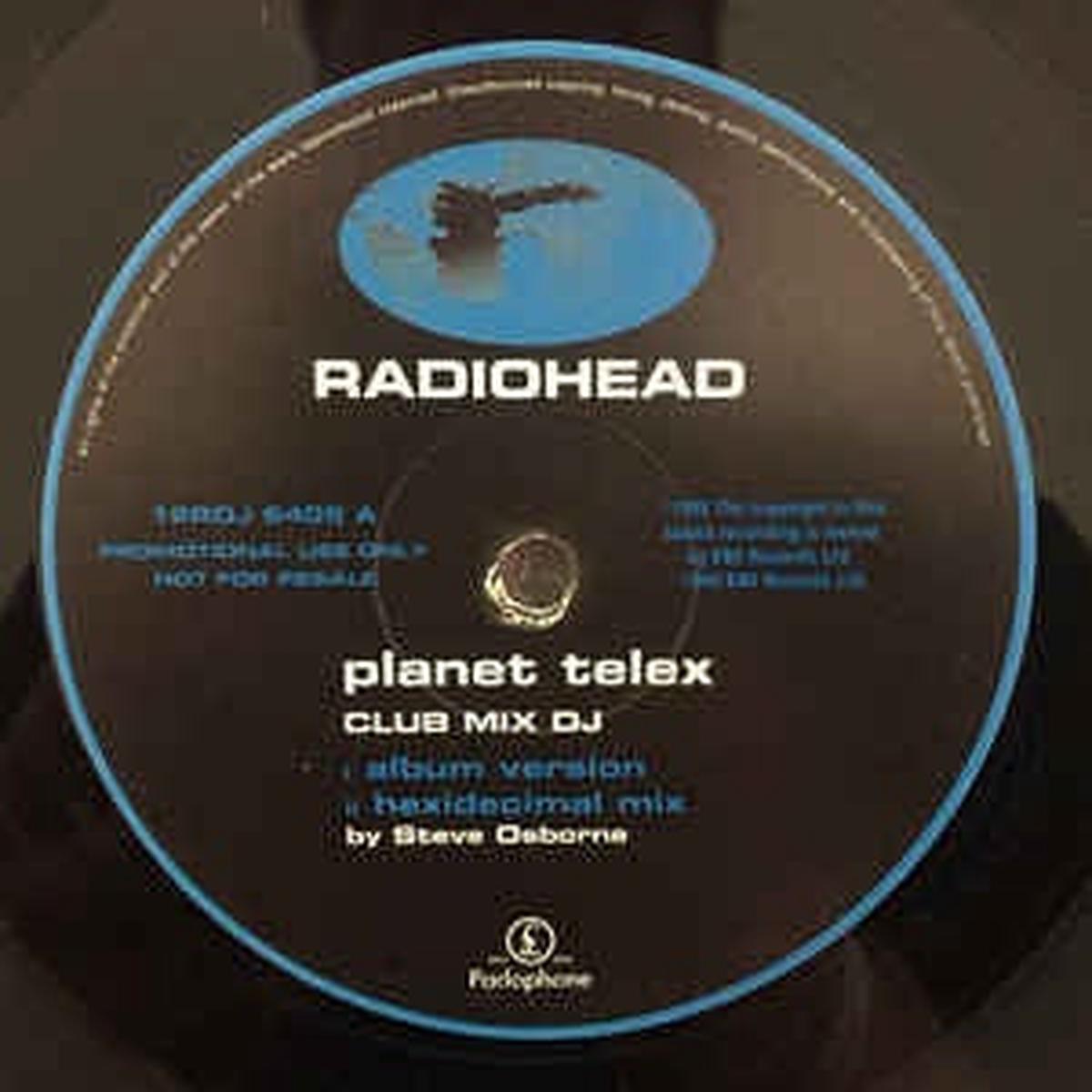 RADIOHEAD-PLANET TELEX PROMO 12  VG COVER VG+