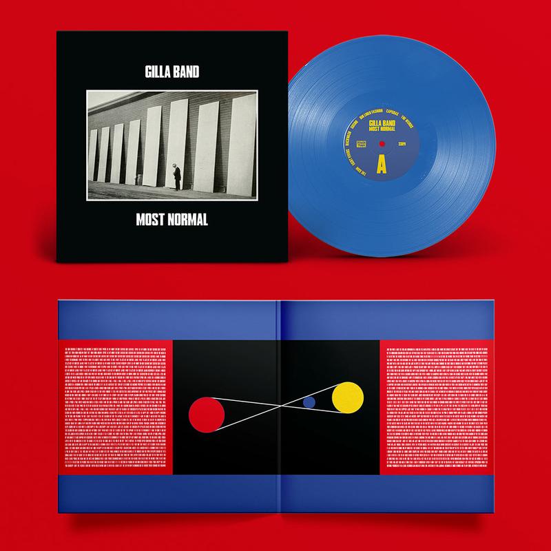 GILLA BAND – Most Normal – LP – Blue Vinyl