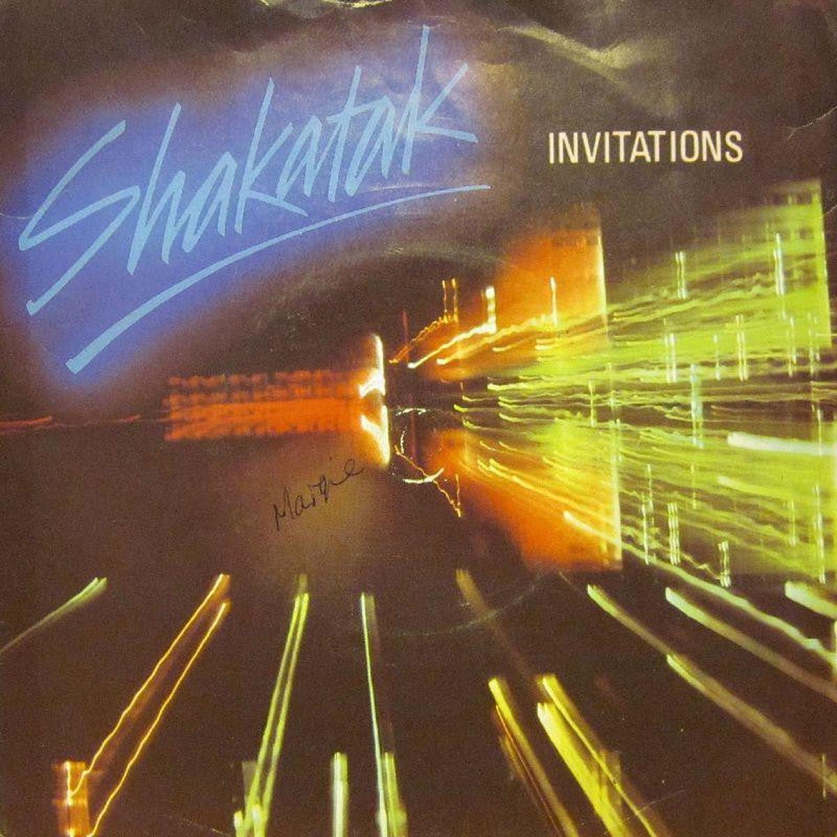 Invitations-7  Vinyl P/S-VG/VG