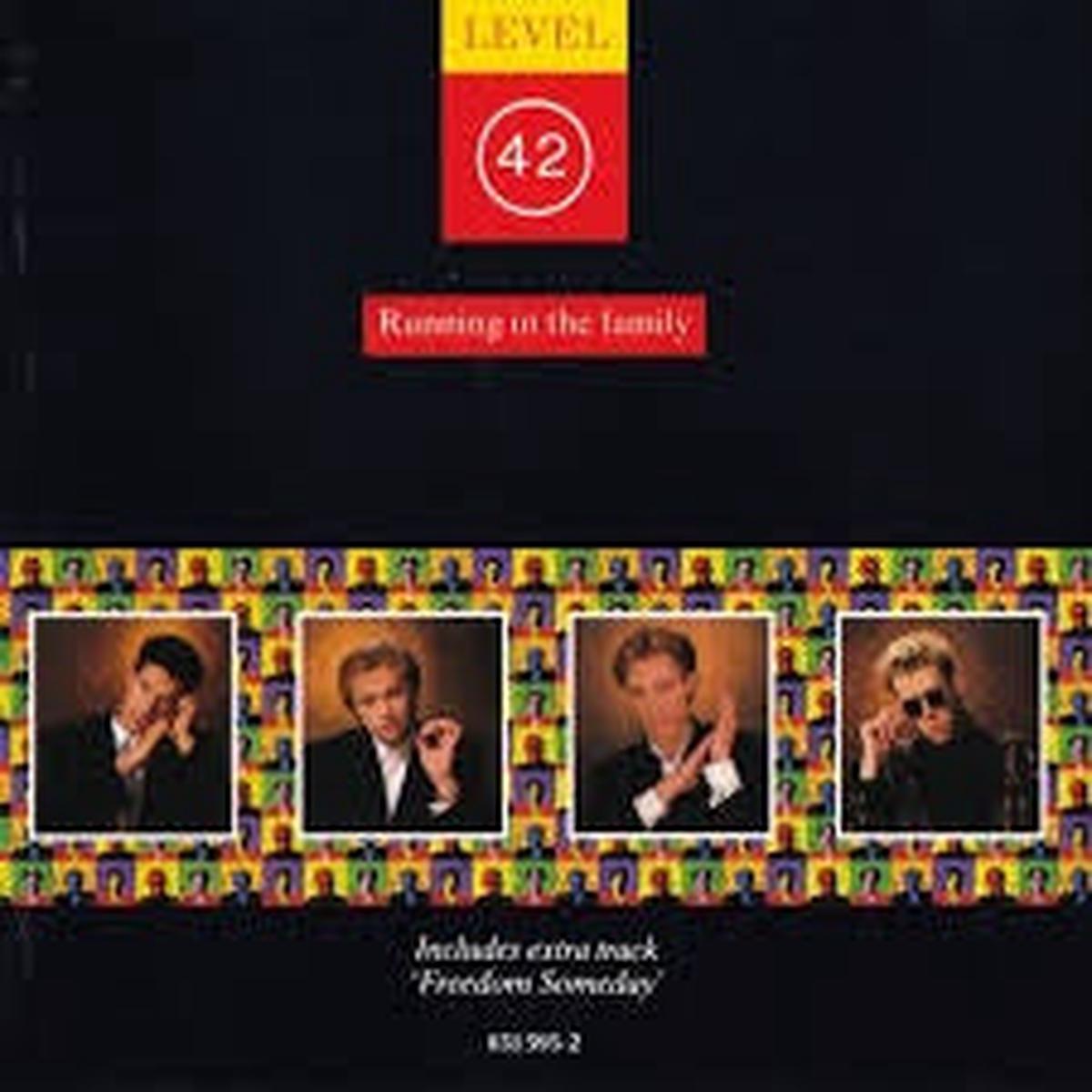 LEVEL 42-RUNNING IN THE FAMILY LP NM COVER VG