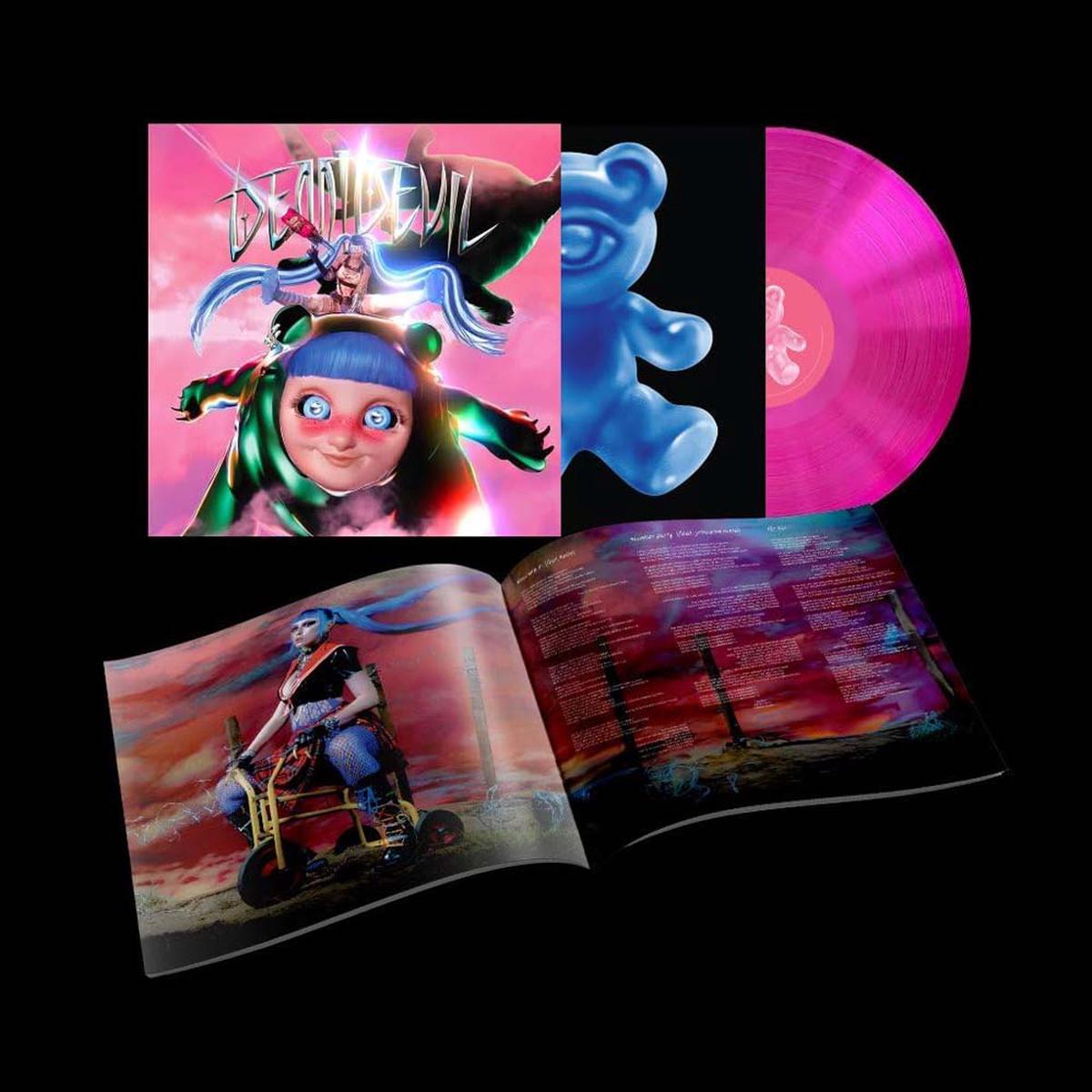 Ashnikko Demidevil Vinyl LP Transparent Pink Eco Colour 2024 – Default Title