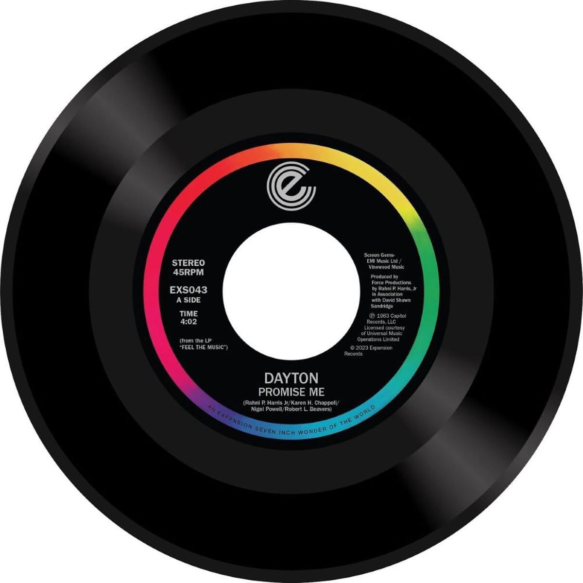 Dayton Promise Me / Eyes On You 7″ Vinyl Single 2023