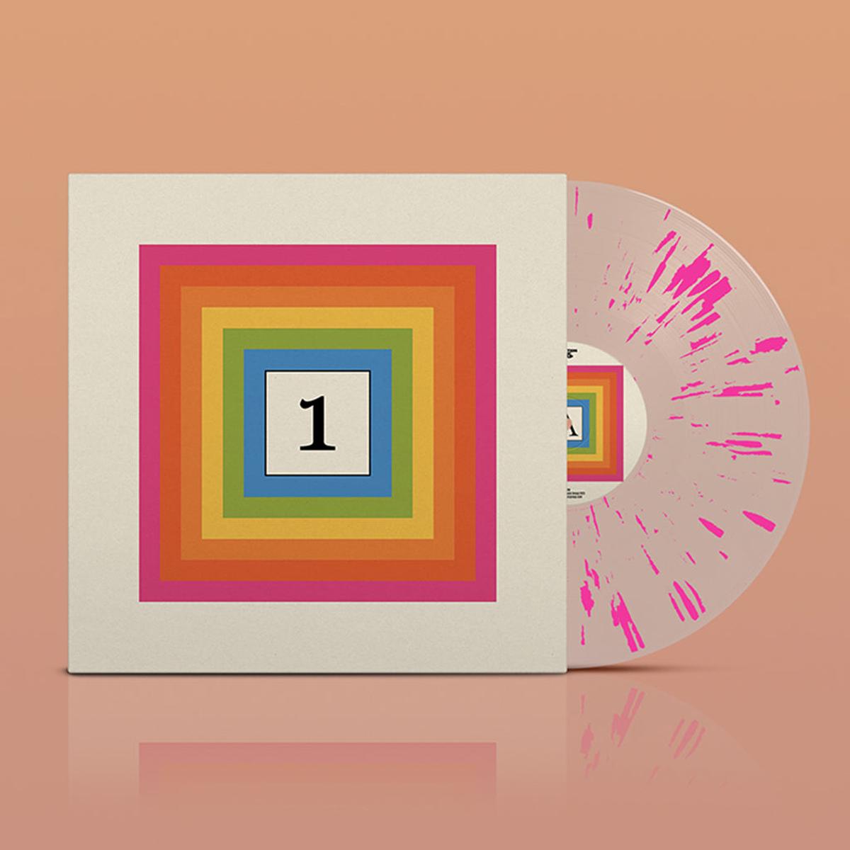 LACK OF AFRO – Square One – LP – Transparent with Pink Splatter Vinyl