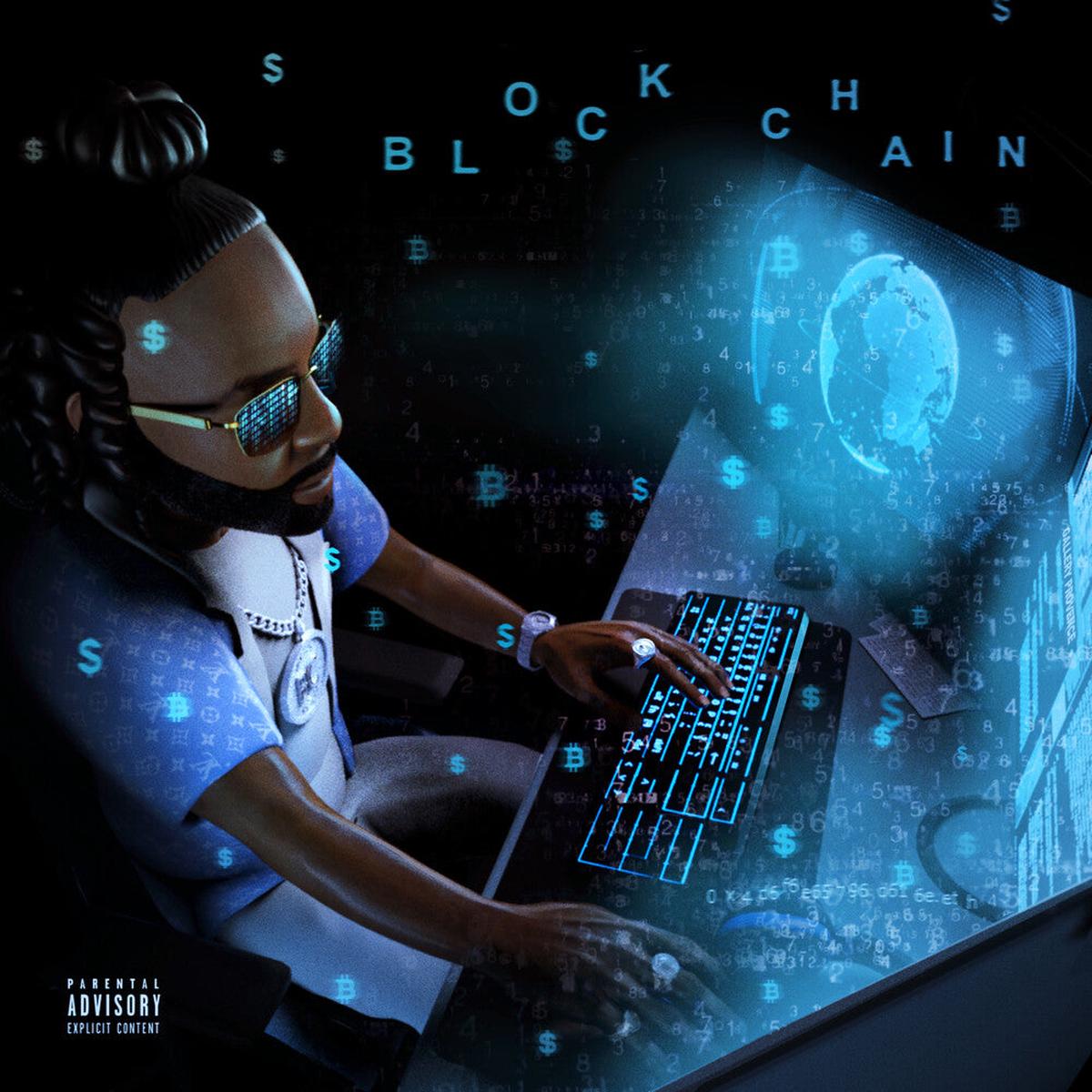 Money Man – Blockchain (Blue Seaglass Wave) (Blue) [Colored Vinyl]