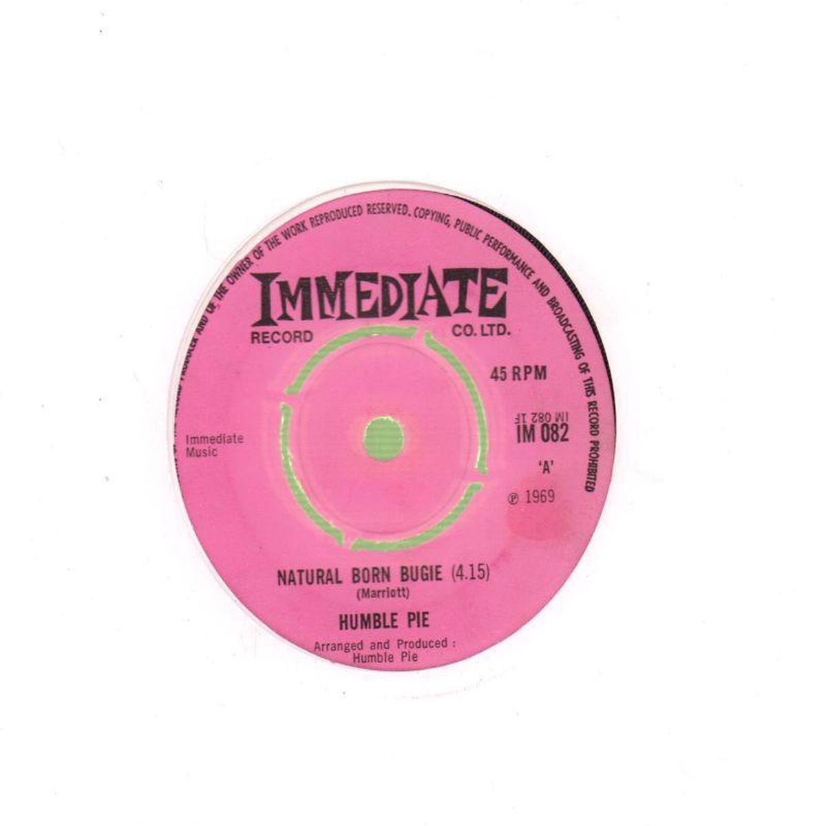 Natural Born Bugie-Immediate-7  Vinyl-Ex/VG+