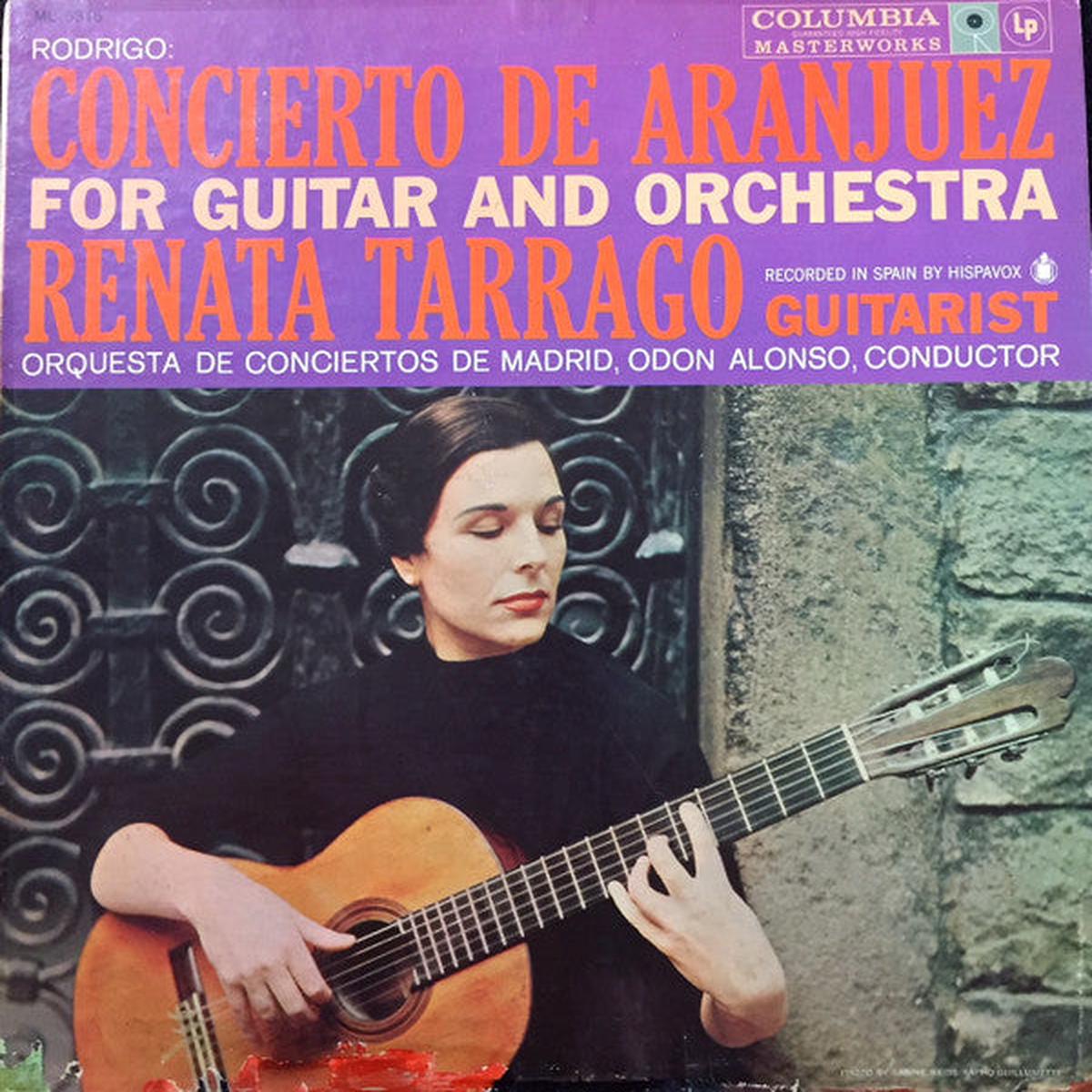Rodrigo* – Renata Tarrago* – Concierto De Aranjuez For Guitar And Orchestra – LP
