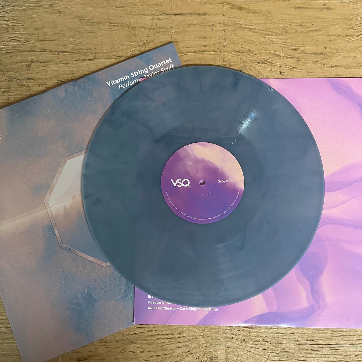 Vitamin String Quartet  VSQ Performs Taylor Swift (Indie Exclusive Blue Vinyl) * OPEN SOLD AS IS
