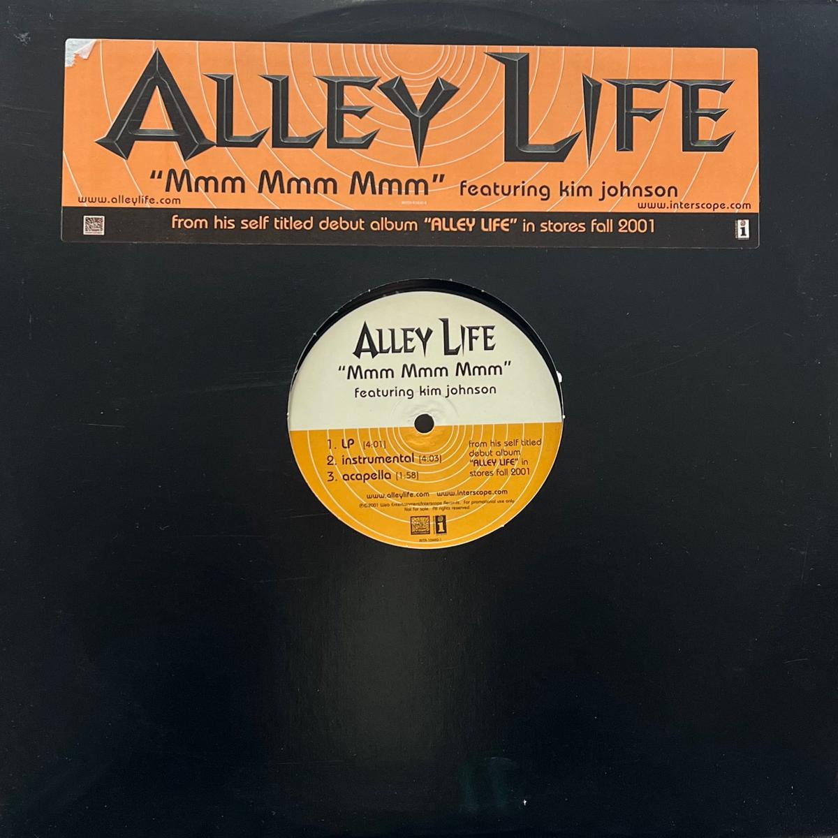 Alley Life / Mmm Mmm Mmm (Interscope INTR10490, 12inch)