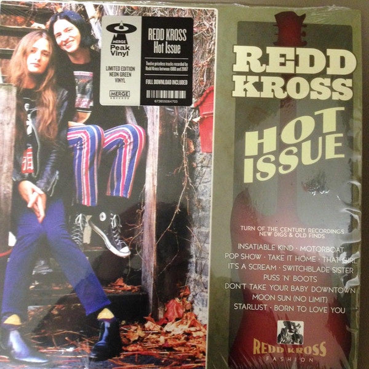 REDD KROSS-HOT ISSUE NEON GREEN VINYL LP *NEW* WAS  41.99 NOW…