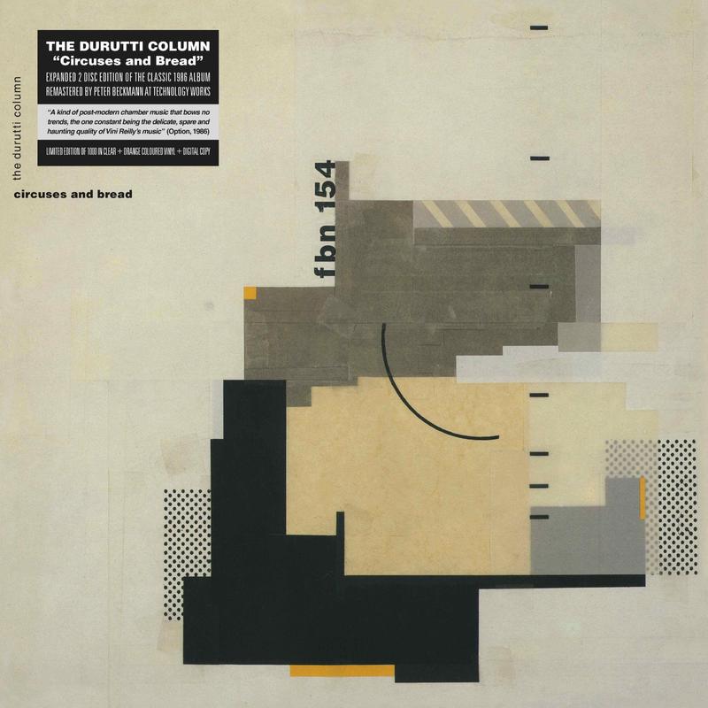 THE DURUTTI COLUMN – Circuses and Bread – 2LP – Clear & Orange Vinyl