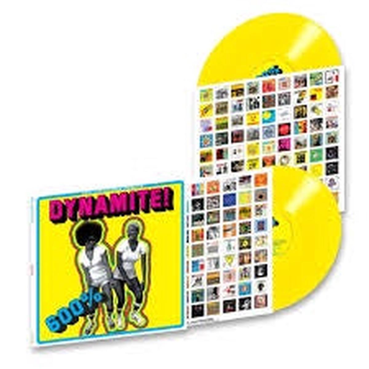 600% DYNAMITE -VARIOUS ARTISTS YELLOW VINYL 2LP *NEW*