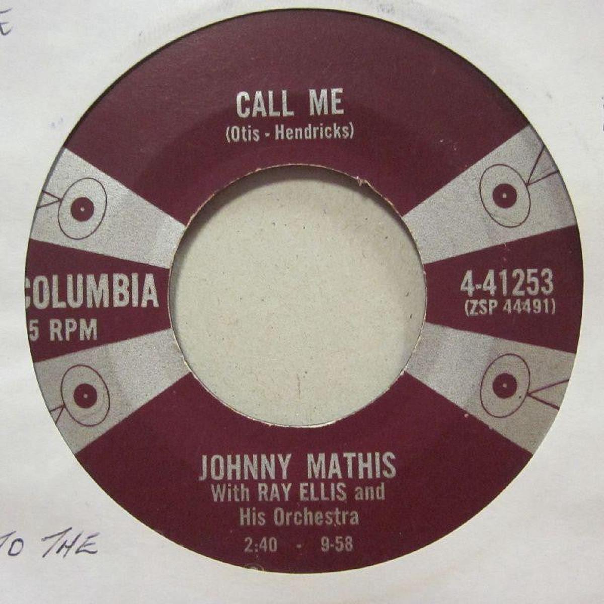 Call Me/ Gateway To The Sea-Columbia Red & Silver-7  Vinyl-Ex/VG+