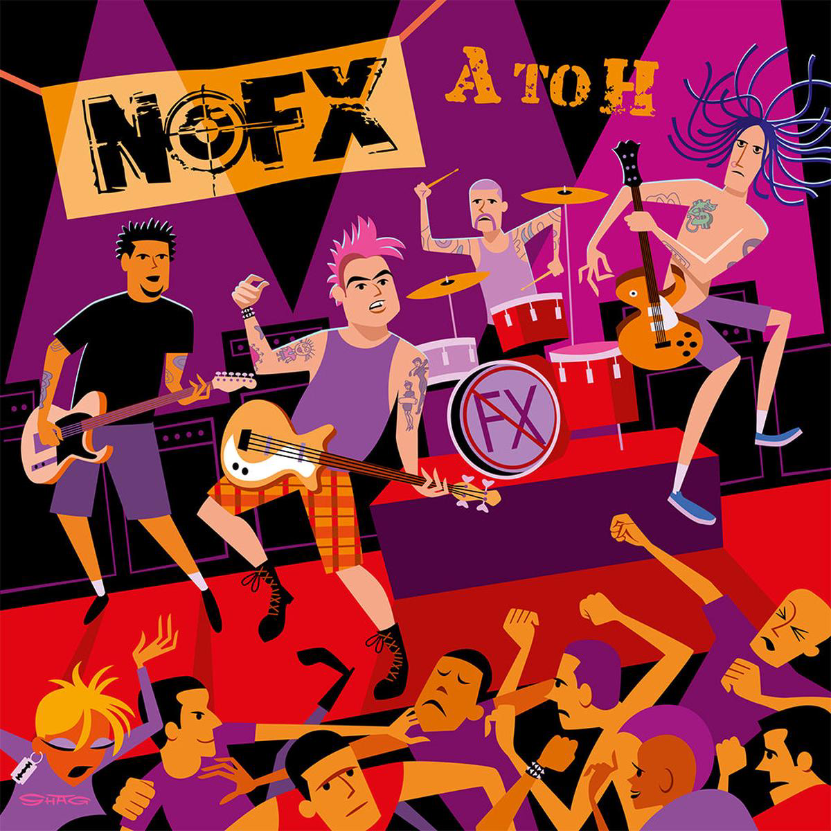 NOFX 8211 A to H 8211 LP 8211 Vinyl