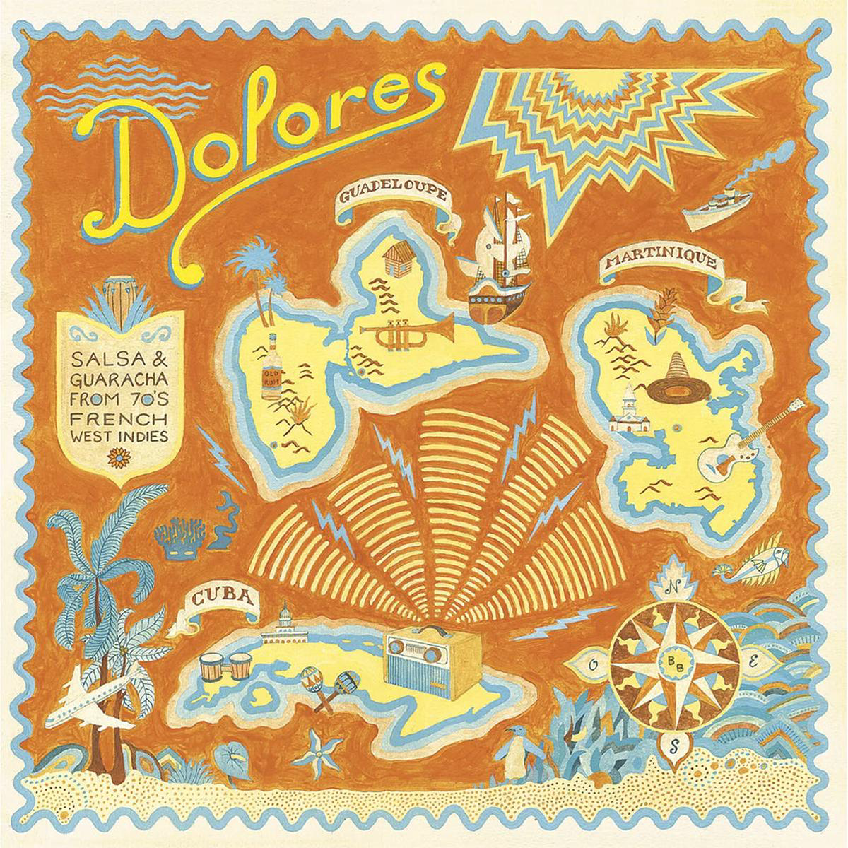 VARIOUS 8211 Dolores 8211 Salsa 038 Guaracha From 708217s French West Indies 8211 LP 8211 Vinyl SEP 12