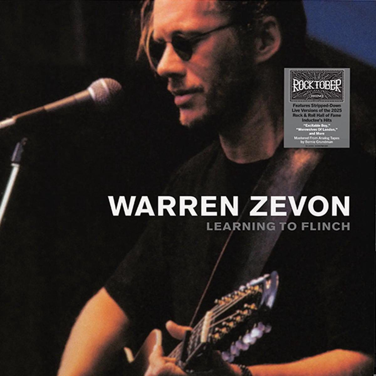 WARREN ZEVON 8211 Learning to Flinch (Live) Rocktober 2025 8211 2LP 8211 Black Vinyl