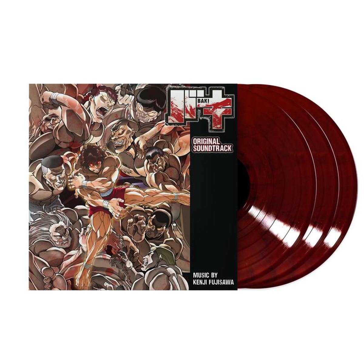 Baki (Original Soundtrack) 8211 Kenji Fujisawa (3xLP Vinyl Record)