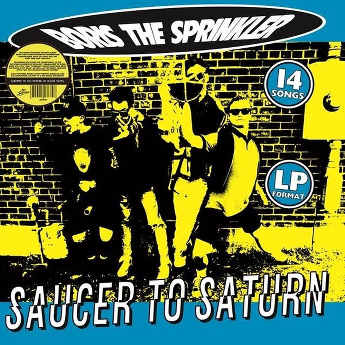 BORIS THE SPRINKLER – Saucer To Saturn (Splatter Vinyl) [Lp] ((Vinyl)) – Default Title