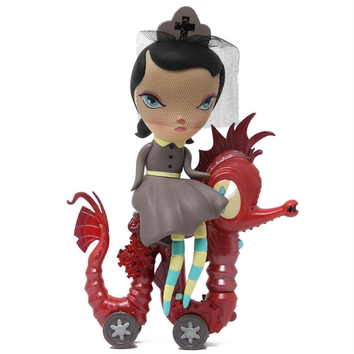 Dark Harbor Lucy Curious Medium Figure by Kathie Olivas-Brown