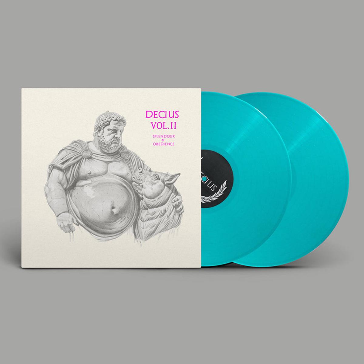 DECIUS – Decius Vol. II (Splendour & Obedience) – 2LP – ‘Neptune Turquoise’ Colour Vinyl