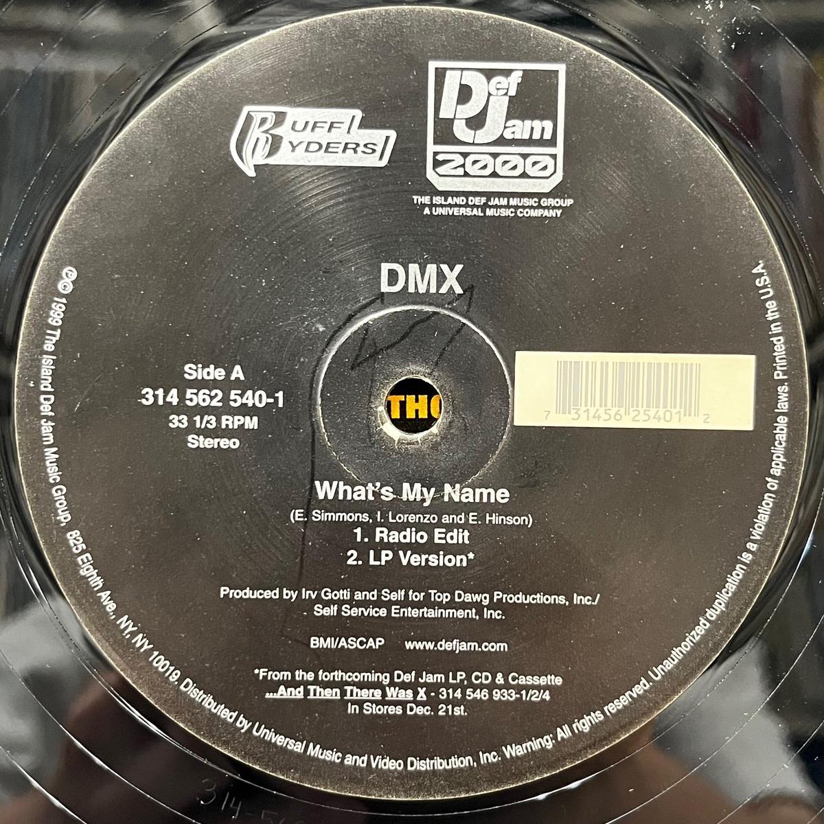 DMX / What’s My Name (314 562 540-1, 12inch)