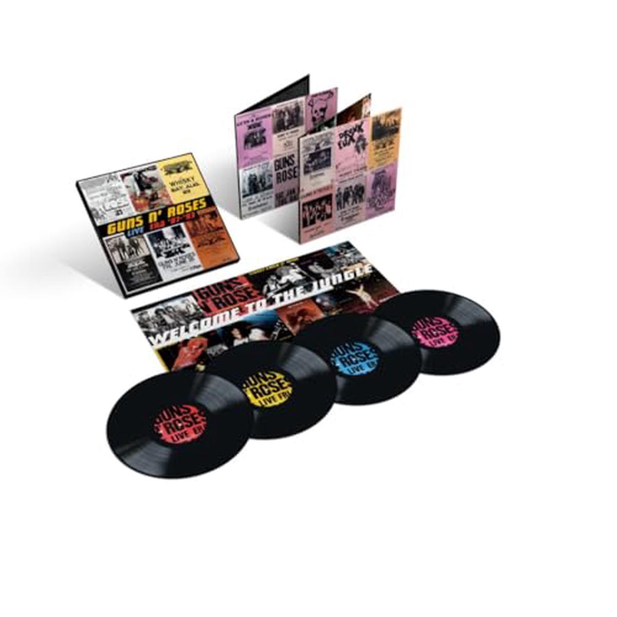 Guns N’ Roses Live Era ’87-’93 [Deluxe 180G 4LP] – Default Title