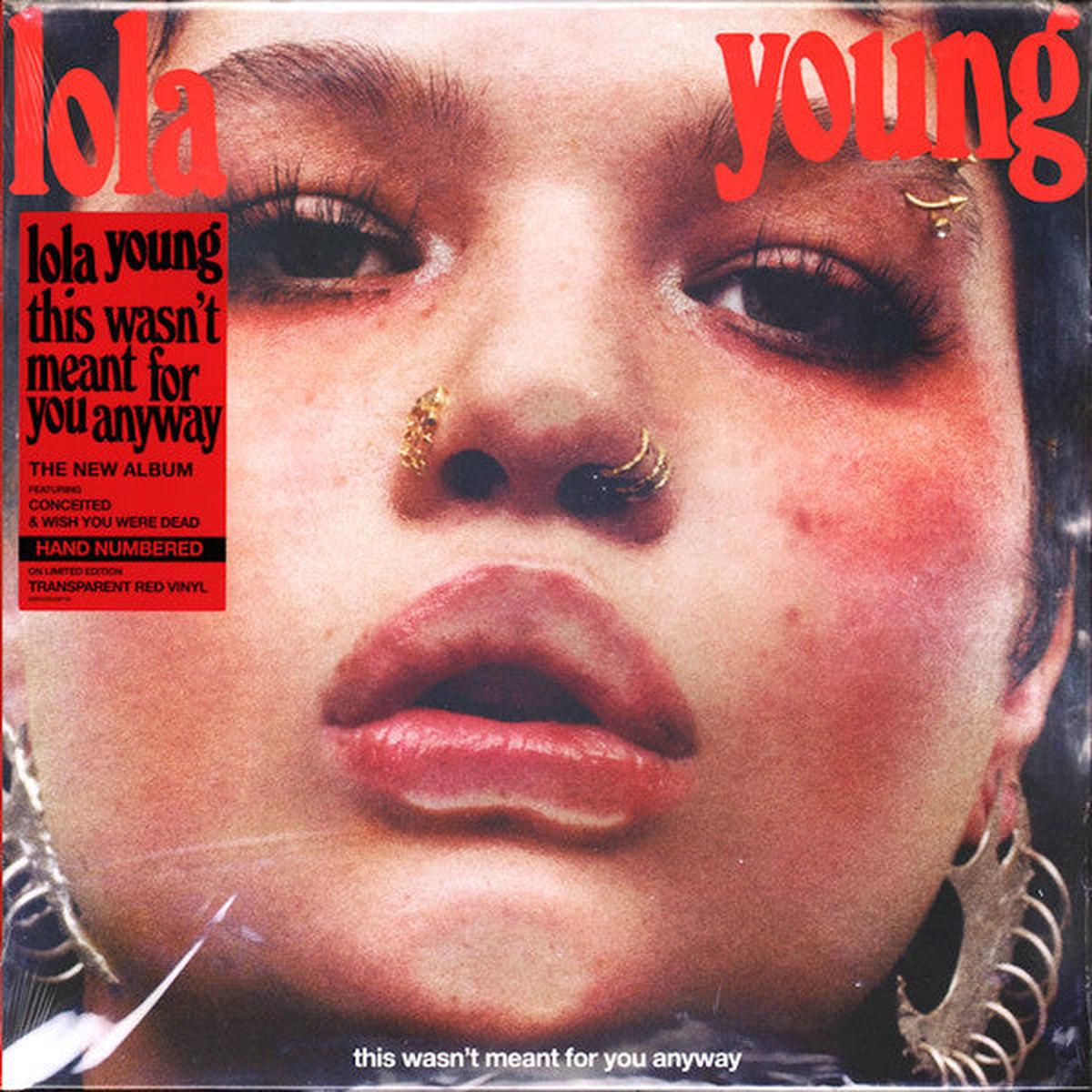 Lola Young  This Wasn’t Meant For You Anyway [Limited Edition Transparent Red Vinyl]