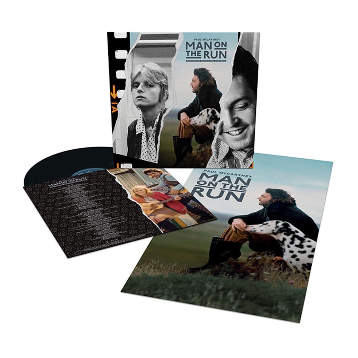 PAUL MCCARTNEY AND WINGS – Man On The Run: Music From The Motion Picture Soundtrack (w/ pull-out Poster) – LP – 180g Black Vinyl [FEB 27]
