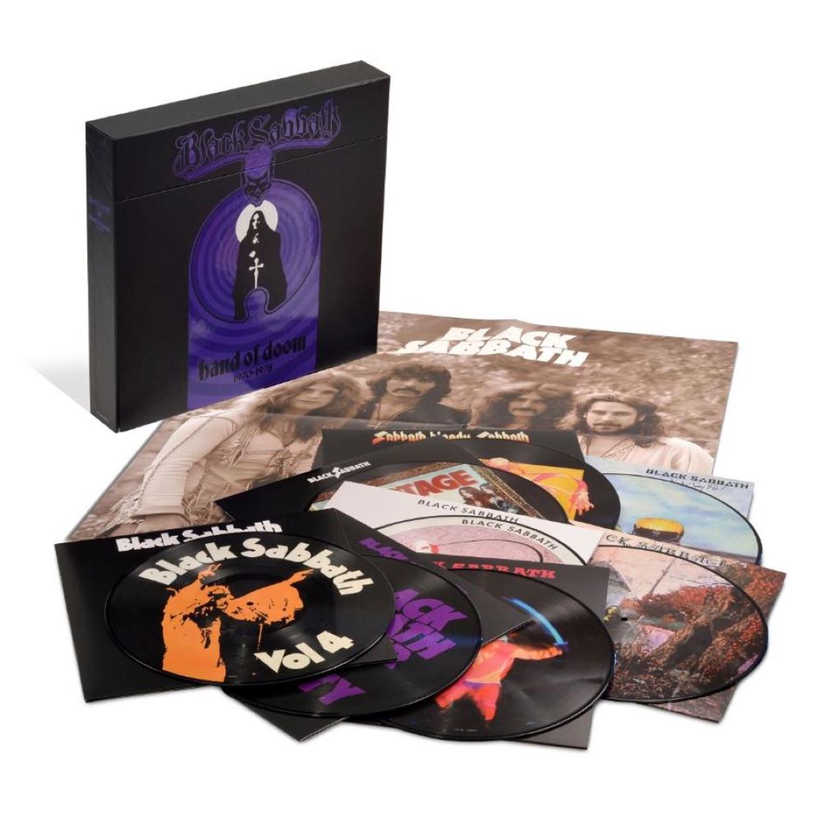 Black Sabbath Hand Of Doom Vinyl LP Picture Disc Super Deluxe Boxset – Default Title
