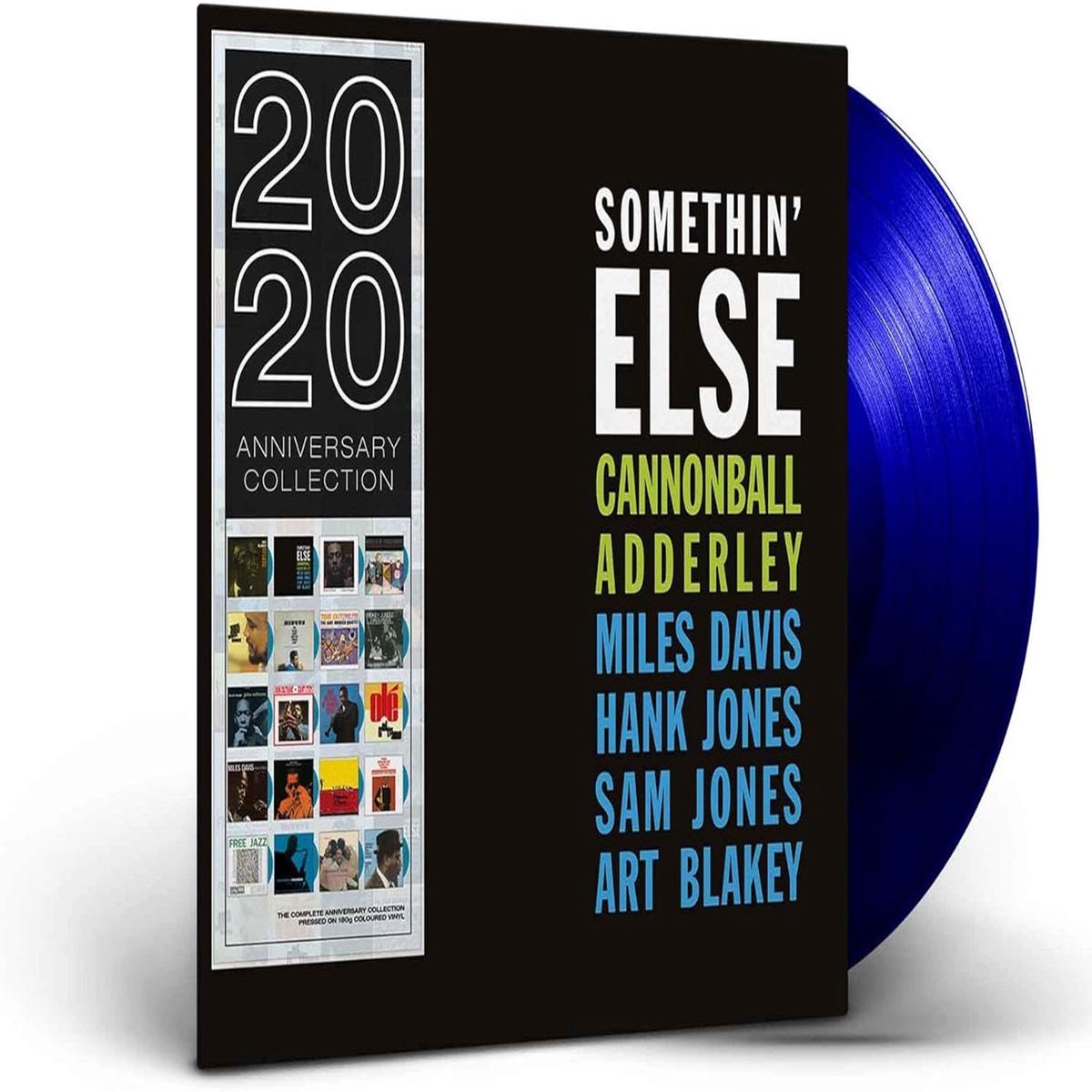 Cannonball Adderley Somethin’ Else Vinyl LP Blue Colour 2019 – Default Title