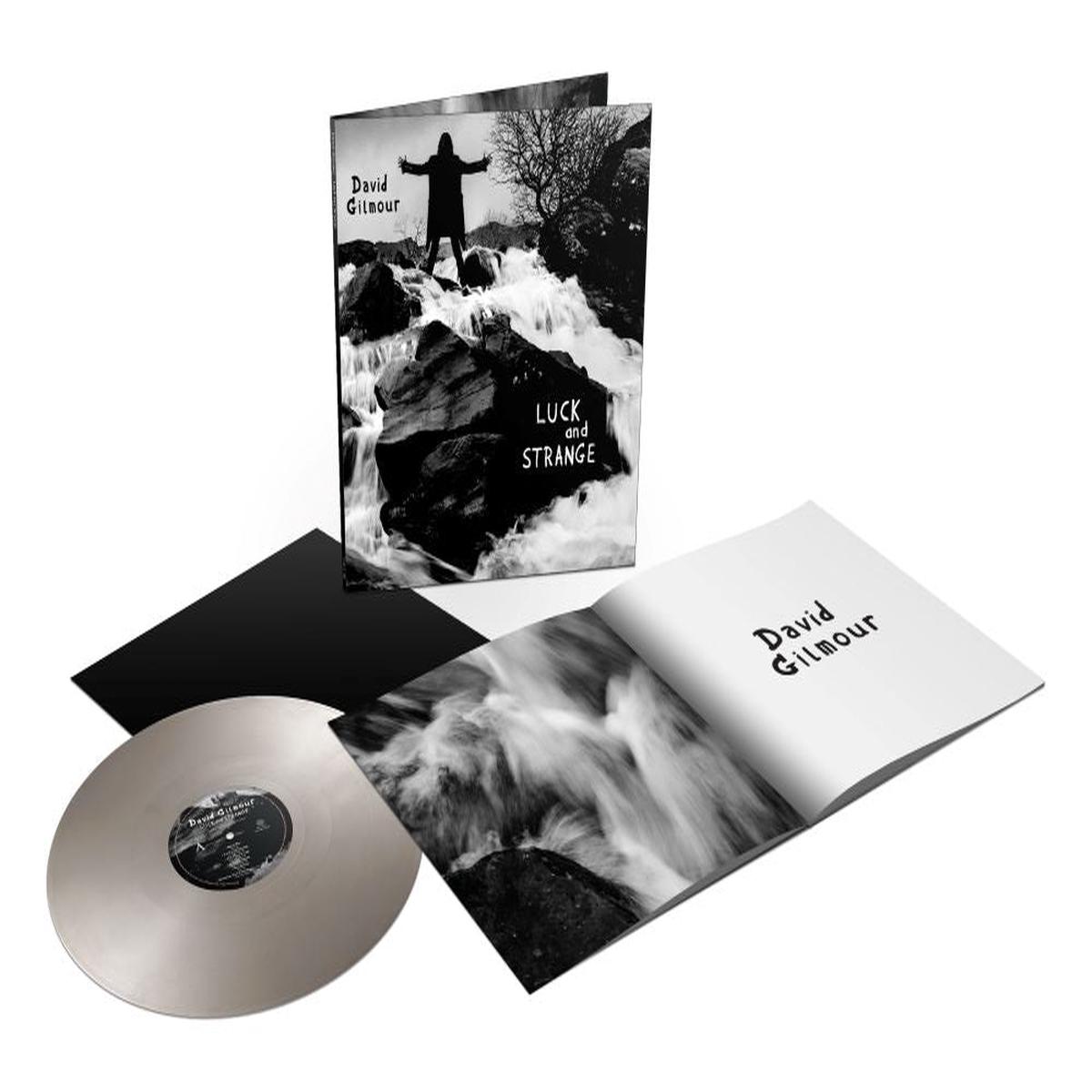 David Gilmour Luck and Strange Vinyl LP Indies Opaque Silver Colour 2024 – Default Title