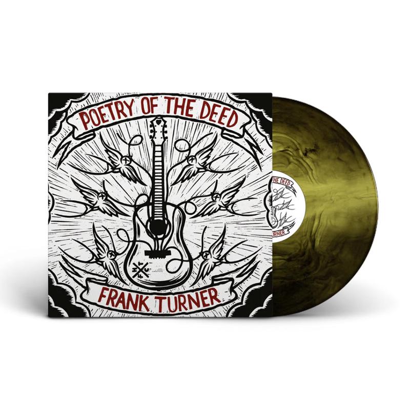 FRANK TURNER – Poetry Of The Deed (Reissue) – LP – Yellow/Black Galaxy Vinyl [DEC 13]