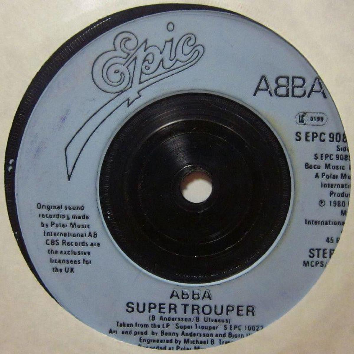 Super Trouper-Epic-7  Vinyl-Ex/Ex