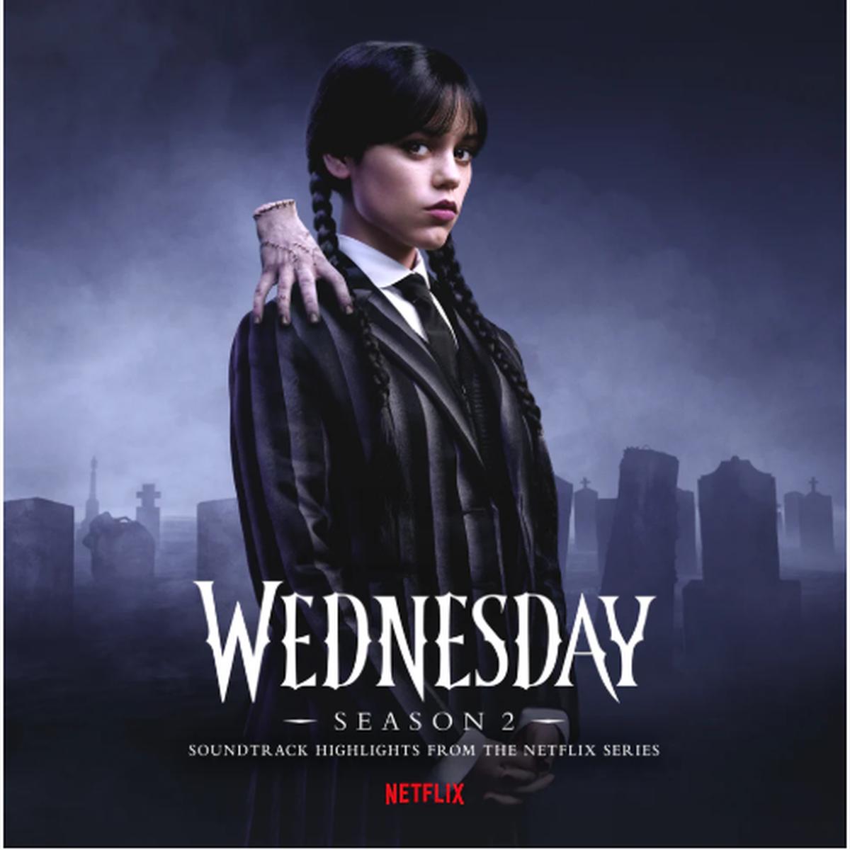 Wednesday: Season 2 (Soundtrack Highlights from the Netflix Series) (Purple & Black Blended Transparent) (Vinyl)