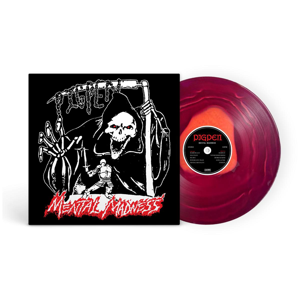Pig Pen 8211 Mental Madness (Indie Exclusive Red Ripple Vinyl) (New Vinyl)